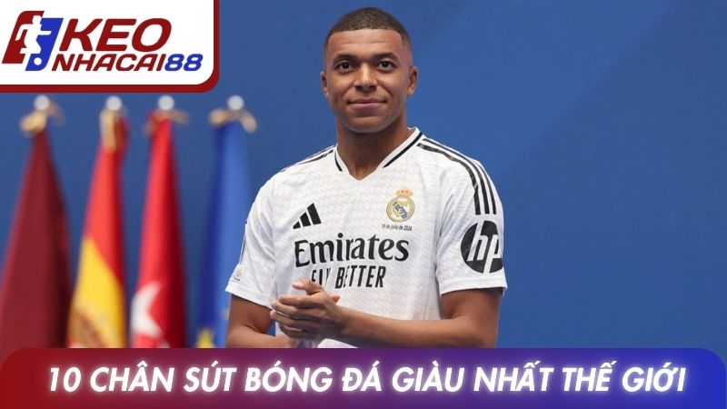 Top 10 Cầu Thủ Giàu Nhất Thế Giới Và Giá Trị Tài Sản Thực Tế 3 10 chân sút bóng đá giàu nhất thế giới